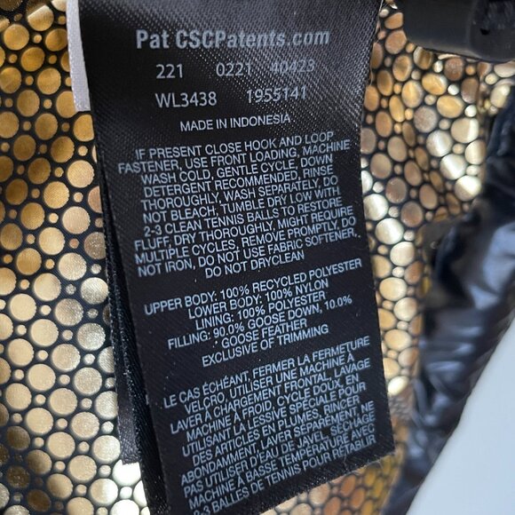 Columbia Omni-heat Infinity Black Down Puffer Jacket Women's XL - Picture 8 of 9